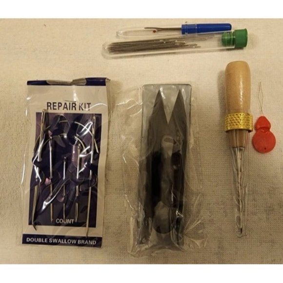 Upholstery Repair Sewing Kit: 47 Pieces Heavy Duty Sewing Kit - Picture 4 of 5